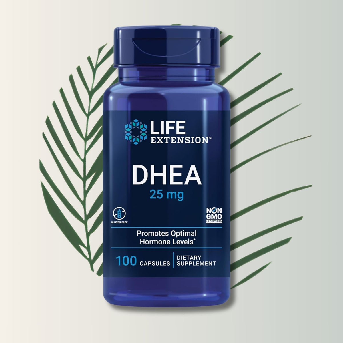 DHEA 25 Mg – Life Extension (100 Cápsulas Vegetarianas)