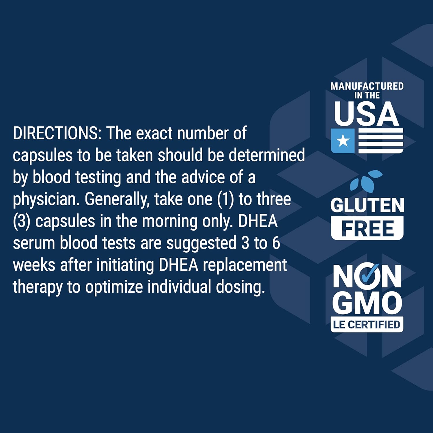 DHEA 50 Mg 60 Caps | Life Extension