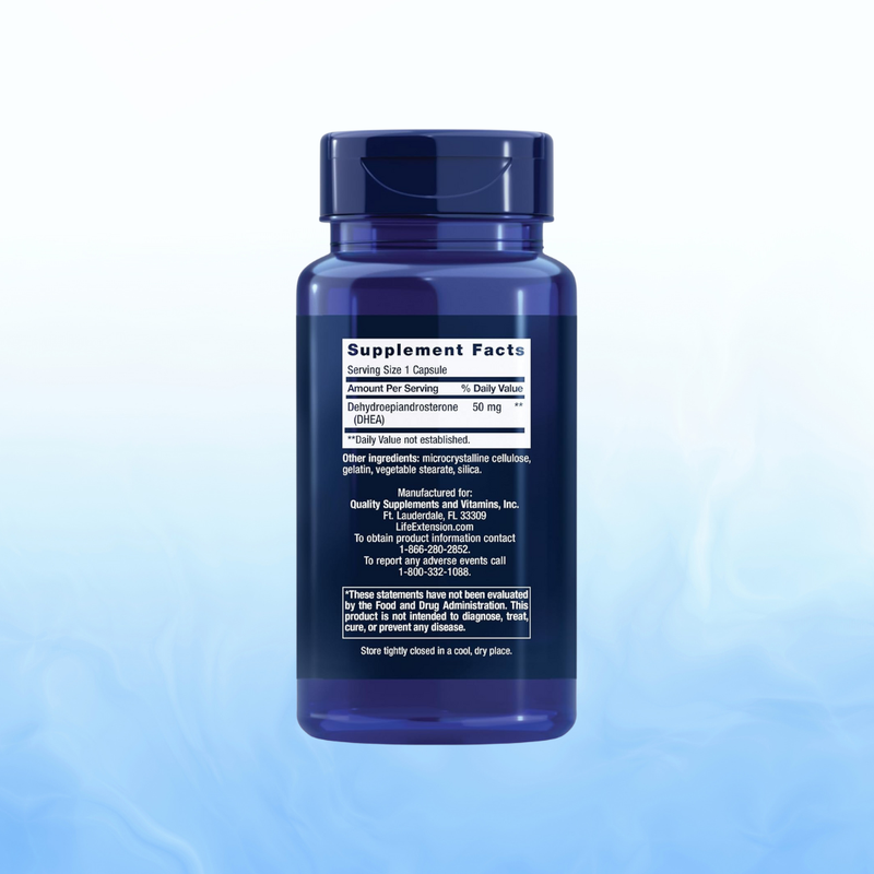 DHEA 50 Mg 60 Caps | Life Extension