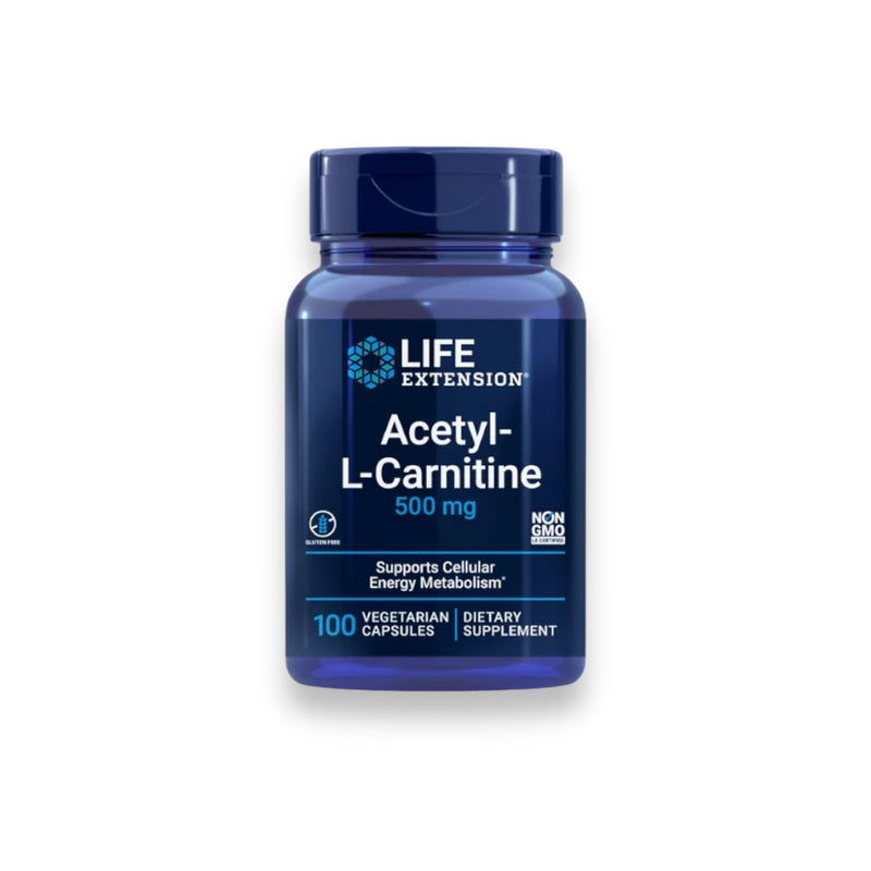 Acetyl -L- Carnitine 500 mg 100 caps