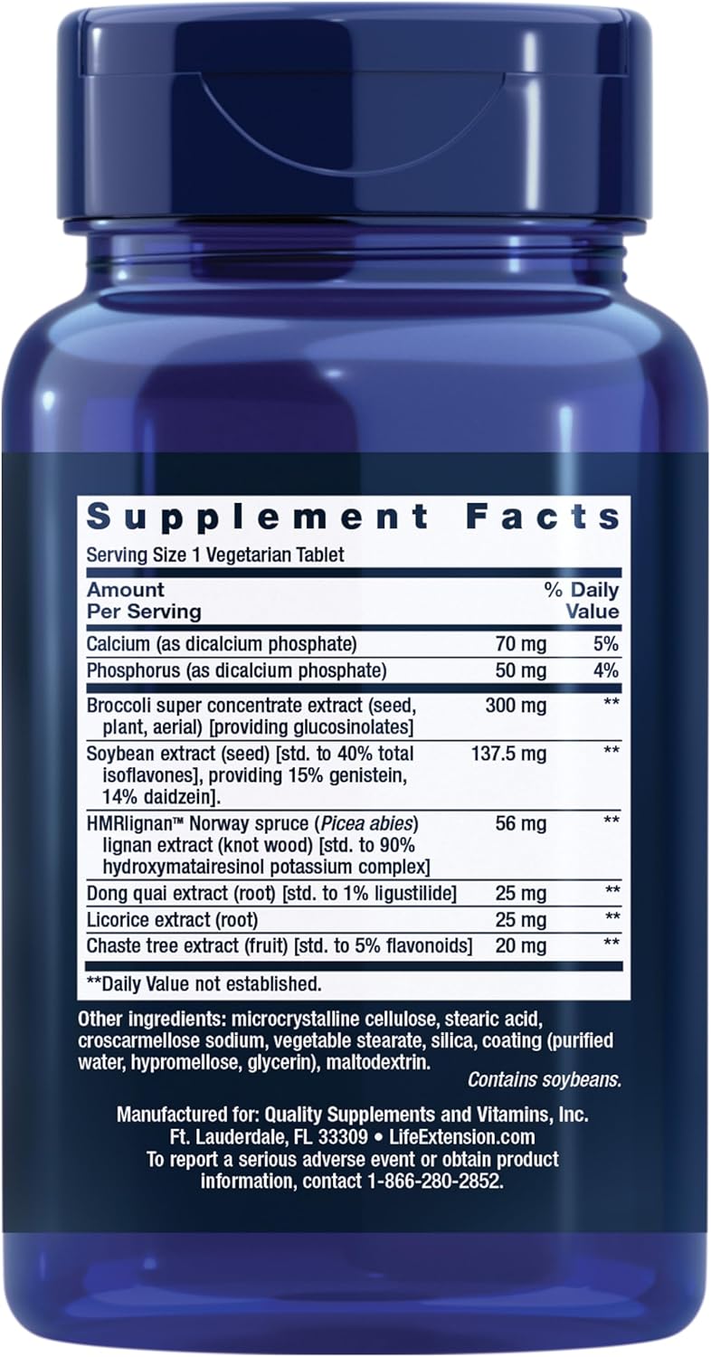 Estrogen For Women – Life Extension (30 Tabletas Vegetarianas)