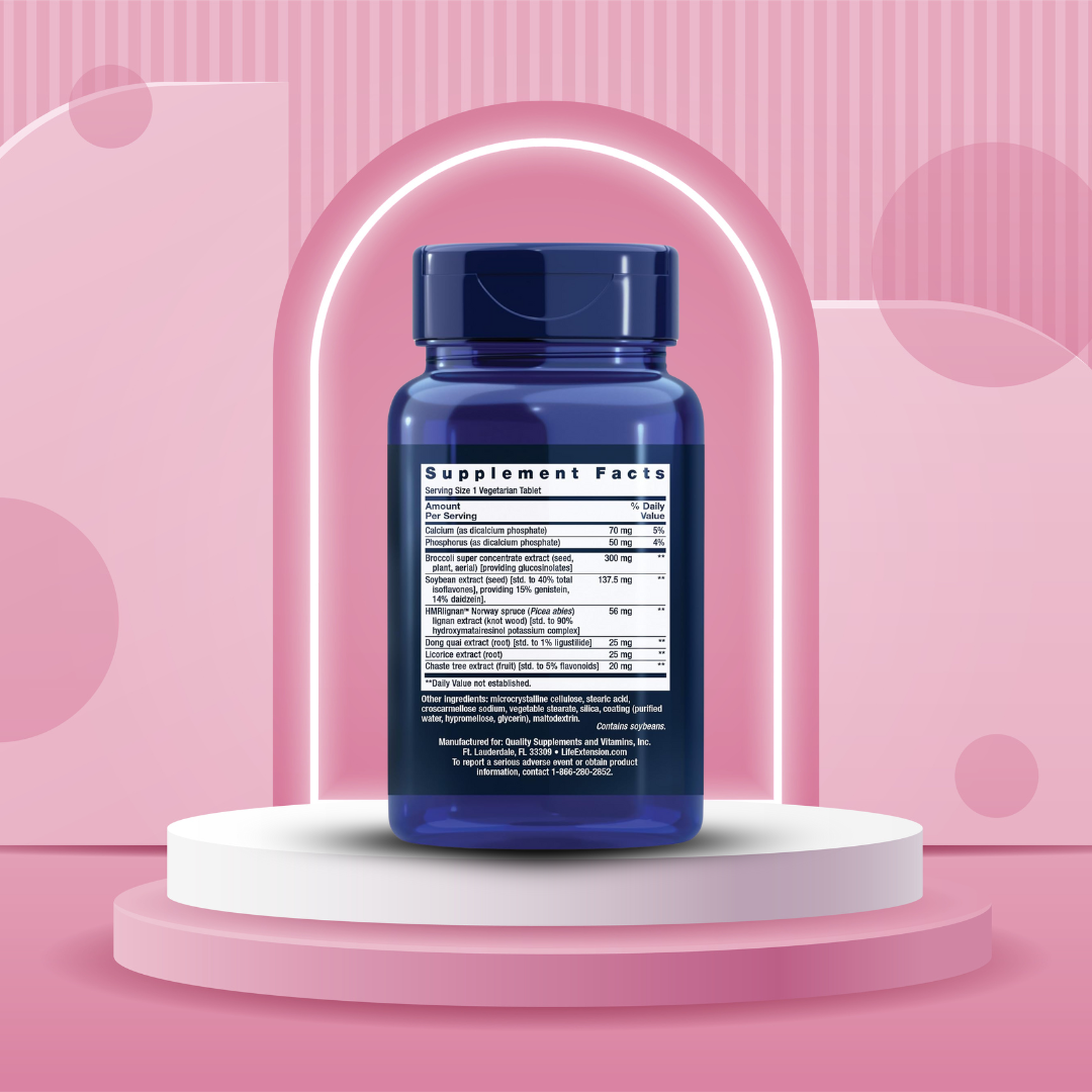 Estrogen For Women – Life Extension (30 Tabletas Vegetarianas)