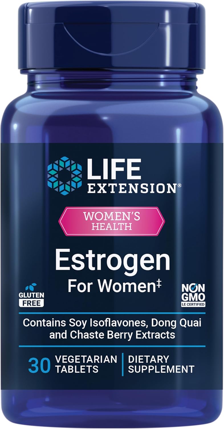 Estrogen For Women – Life Extension (30 Tabletas Vegetarianas)