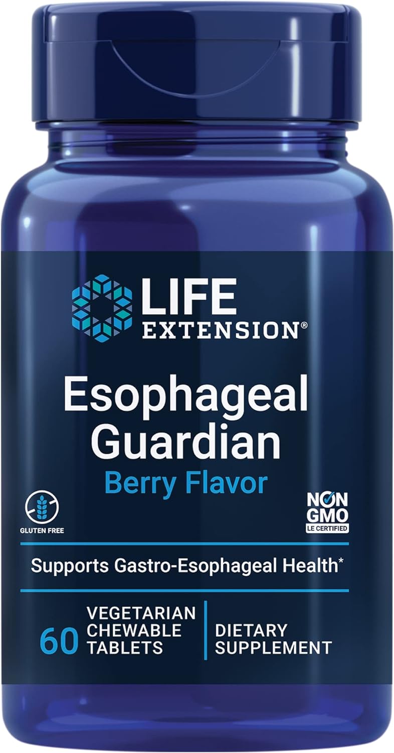 Esophageal Guardian Life Extension - 60 Tabletas | Bienestar Digestivo | bhorganic