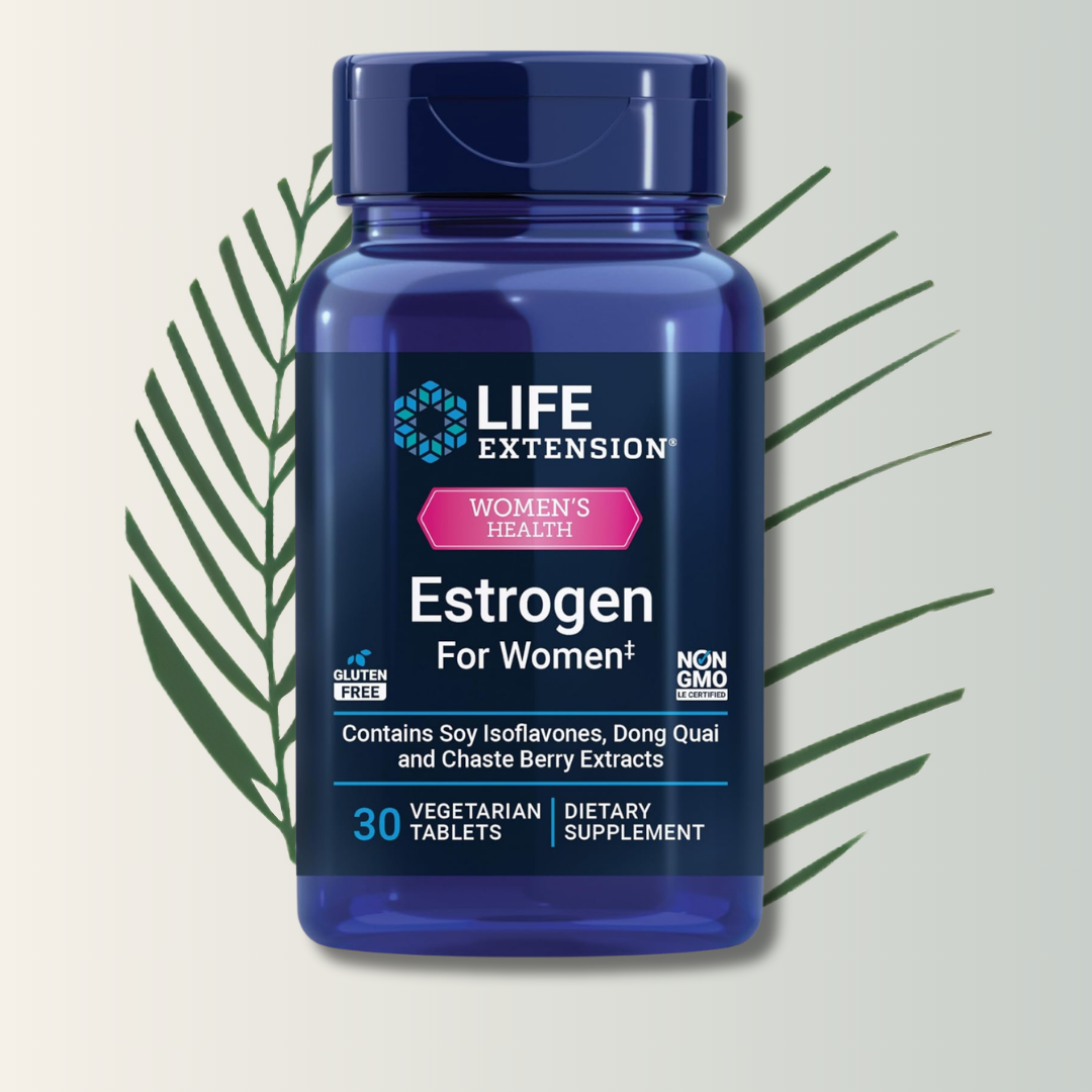 Estrogen For Women – Life Extension (30 Tabletas Vegetarianas)