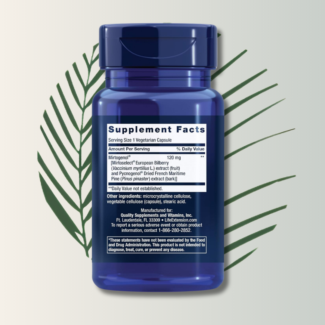 Eye Pressure Support Life Extension - 30 Cápsulas | Bienestar Ocular | Salud Visual | bhorganic