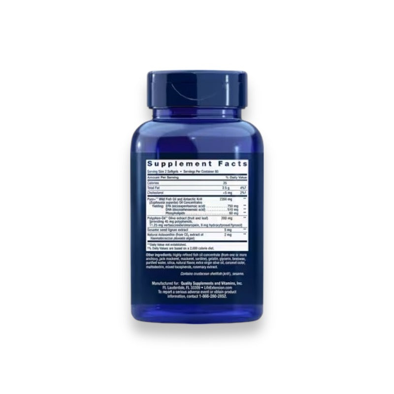 Super Omega-3 Plus EPA/DHA con Krill y Astaxantina, 120 softgels