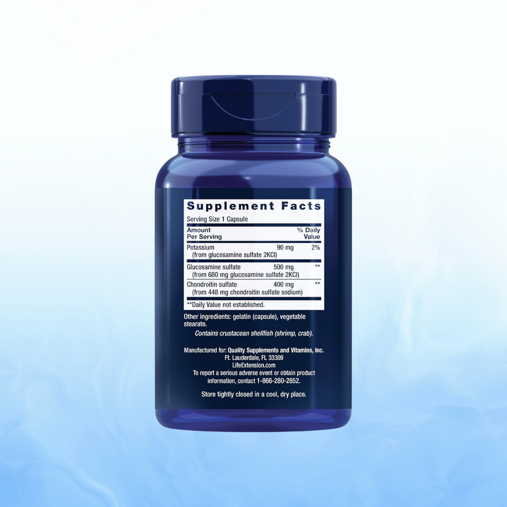 Glucosamine / Chondroitin 90 Caps | Life Extension