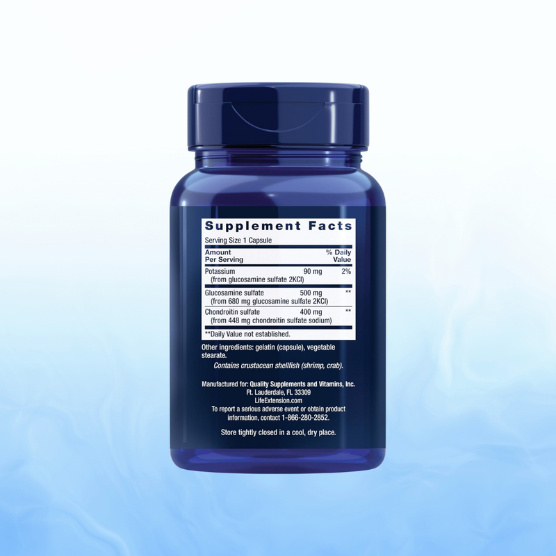 Glucosamine / Chondroitin 90 Caps | Life Extension