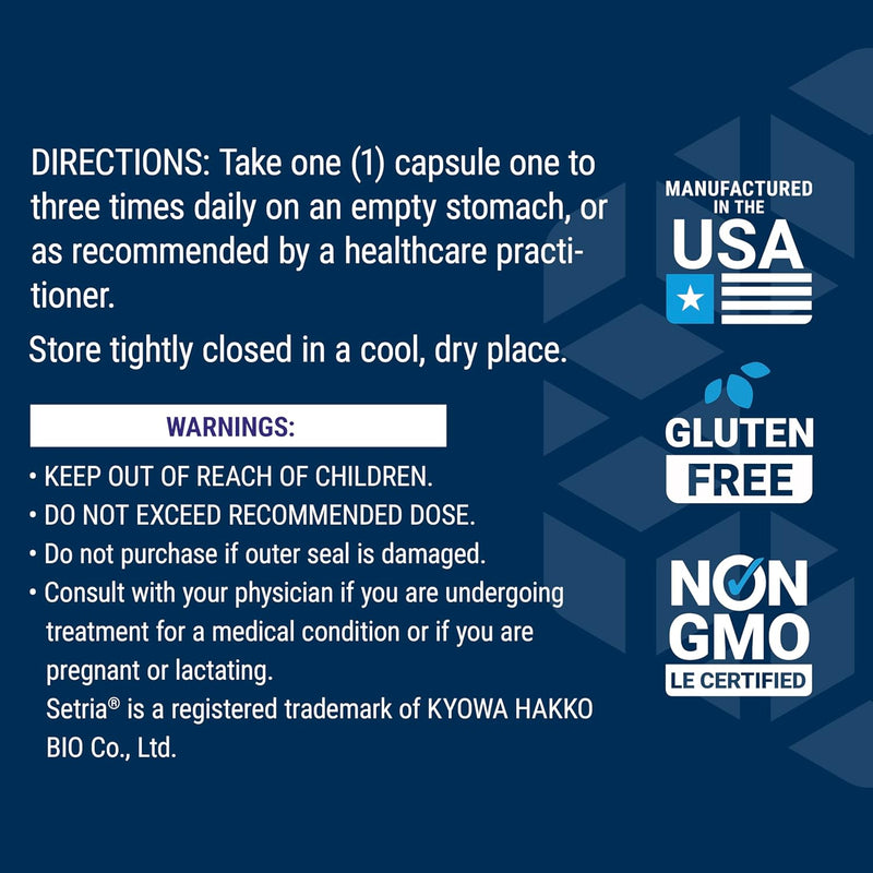 Glutathione Cysteine & C 100 Caps | Life Extension