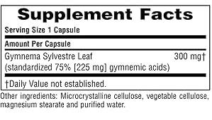 Gymnema Sylvestre 60 Caps | bhorganic