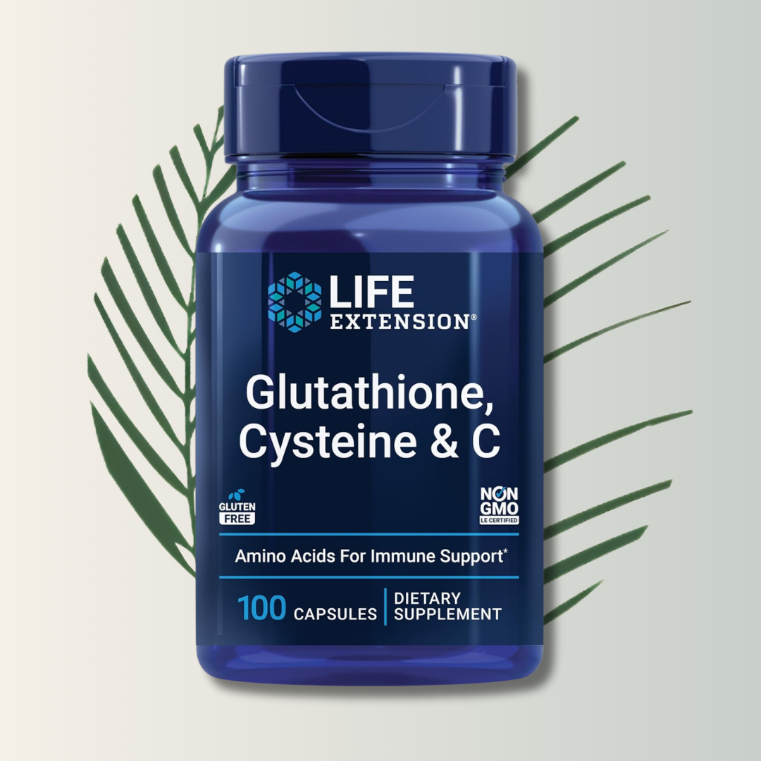 Glutathione Cysteine & C 100 Caps | Life Extension