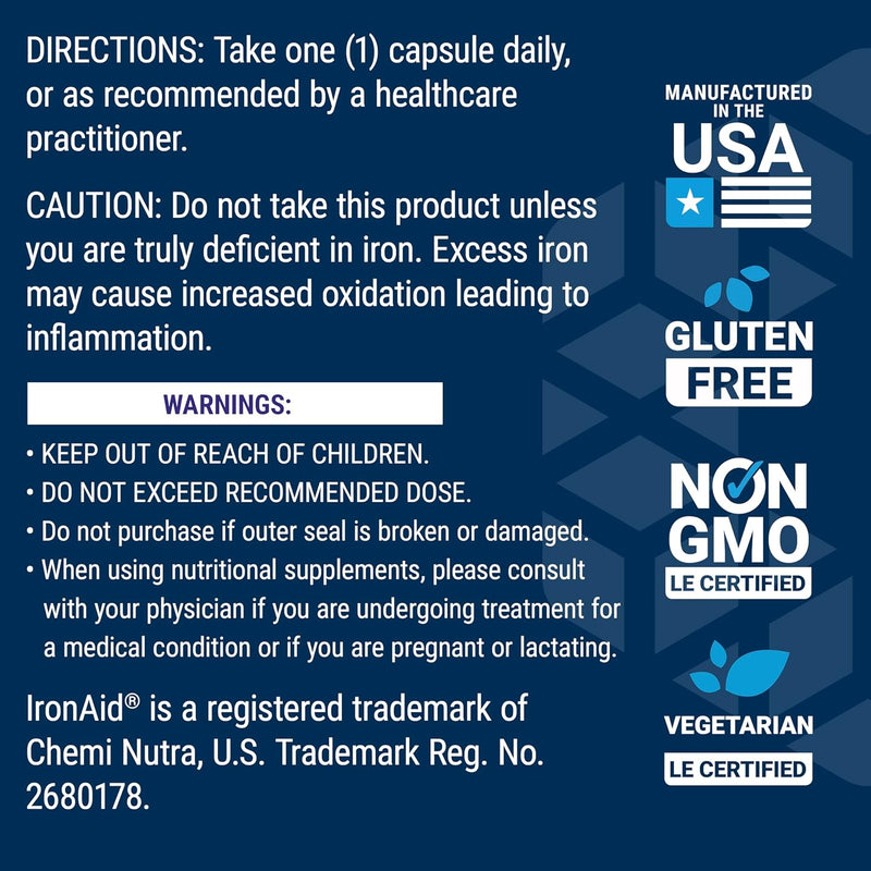 Iron Protein Plus 300 Mg 100 Caps | Life Extension