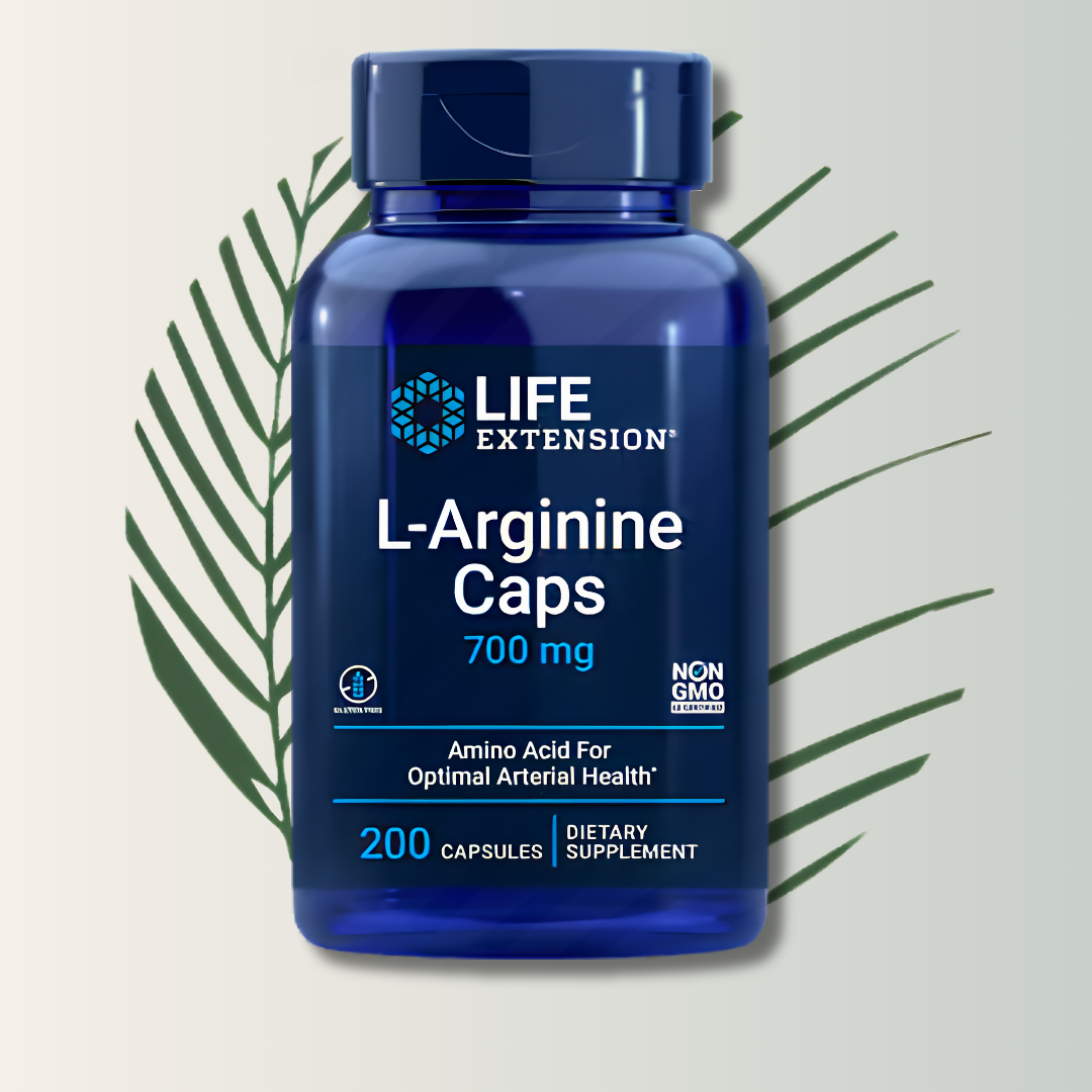 L-arginina 700 Mg – Life Extension (200 Cápsulas Vegetarianas)