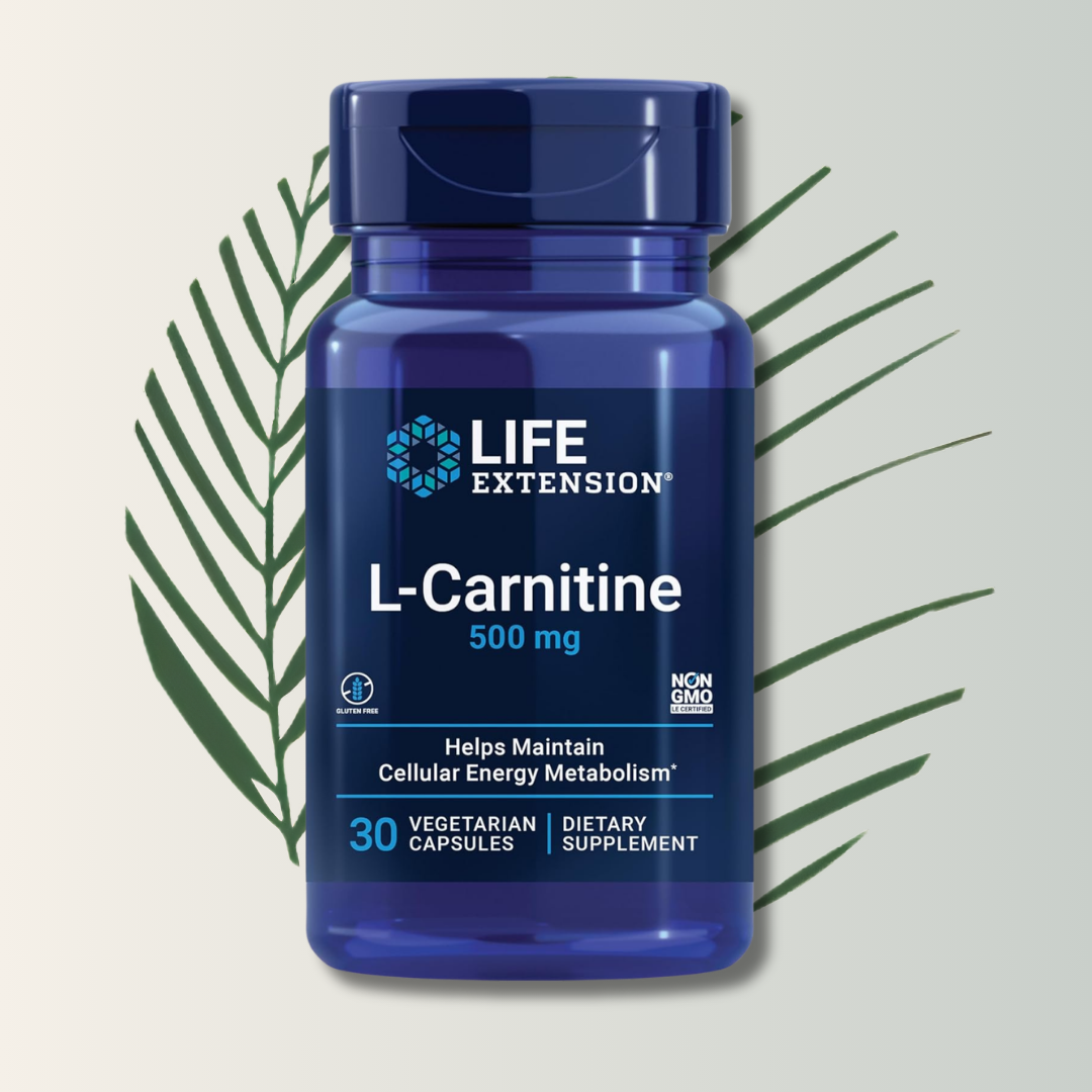 L-carnitine 500 Mg 30 Caps | Life Extension