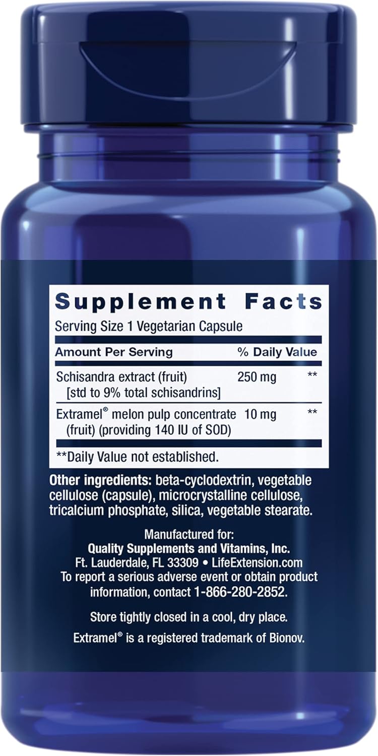 Liver Efficiency Life Extension - 30 Cápsulas | Bienestar Hepático | bhorganic