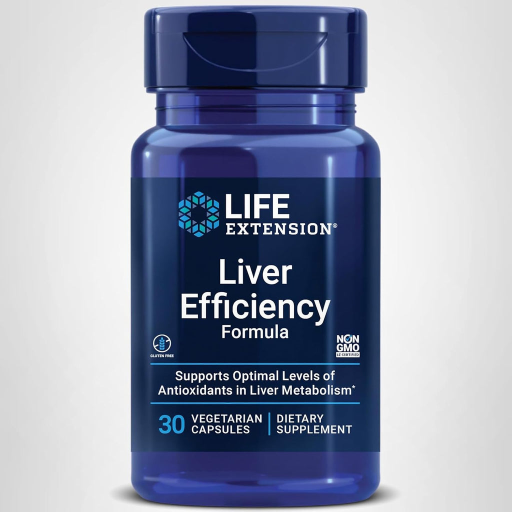 Liver Efficiency Life Extension - 30 Cápsulas | Bienestar Hepático | bhorganic