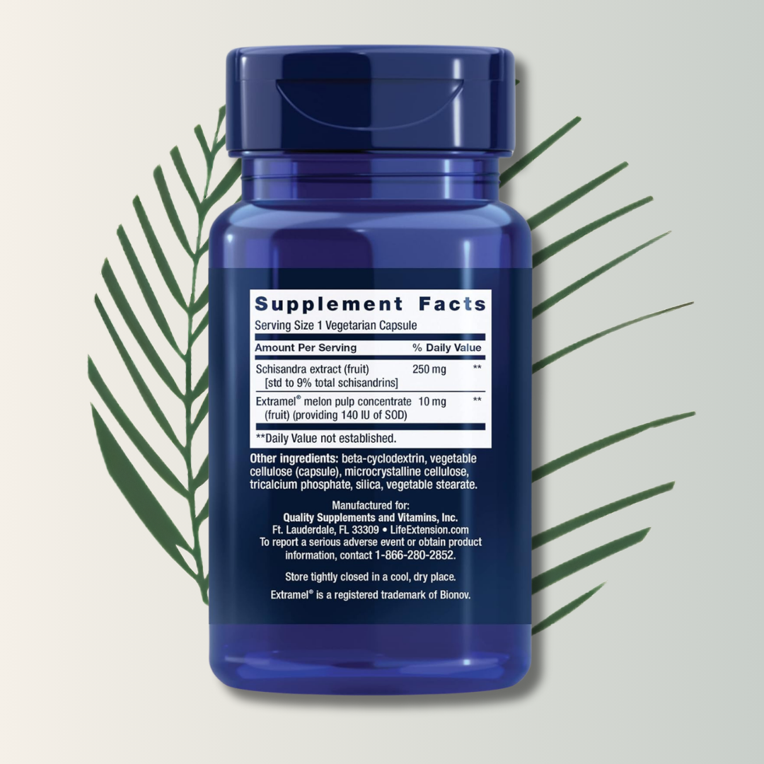 Liver Efficiency Life Extension - 30 Cápsulas | Bienestar Hepático | bhorganic