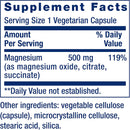 Magnesium Caps 500 Mg – Life Extension (100 Cápsulas)