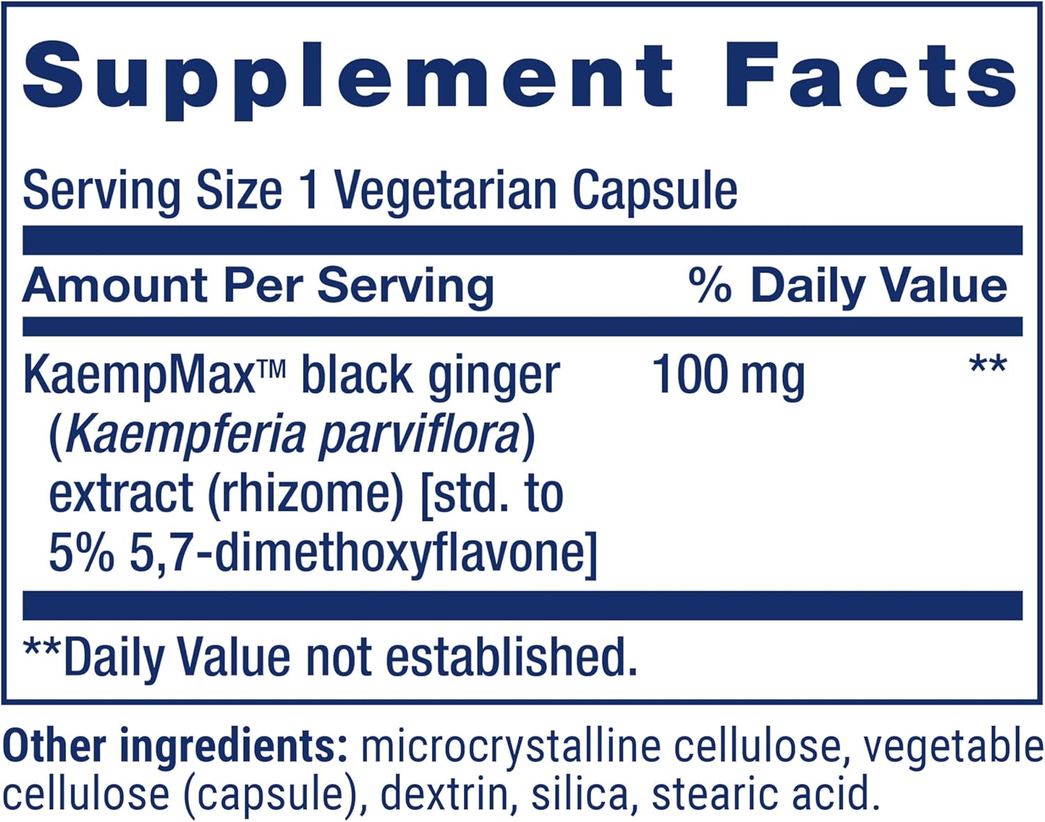 Male Vascular Sexual Support 30 vegetarian capsules