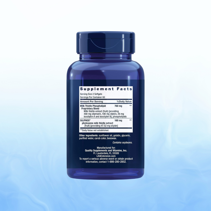 Milk Thistle 120 Softgels | Life Extension