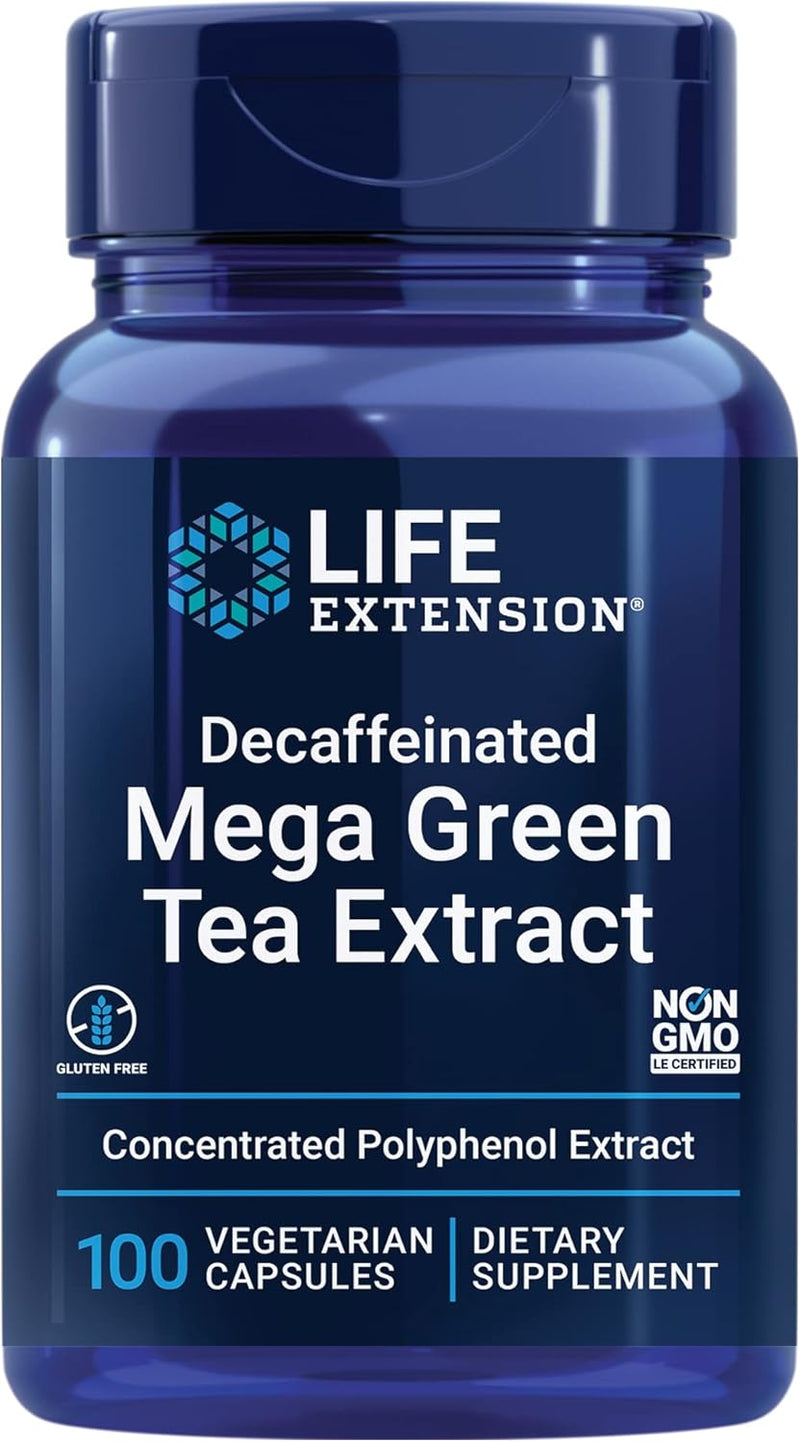 Mega Green Tea Extract 100 Caps | Life Extension