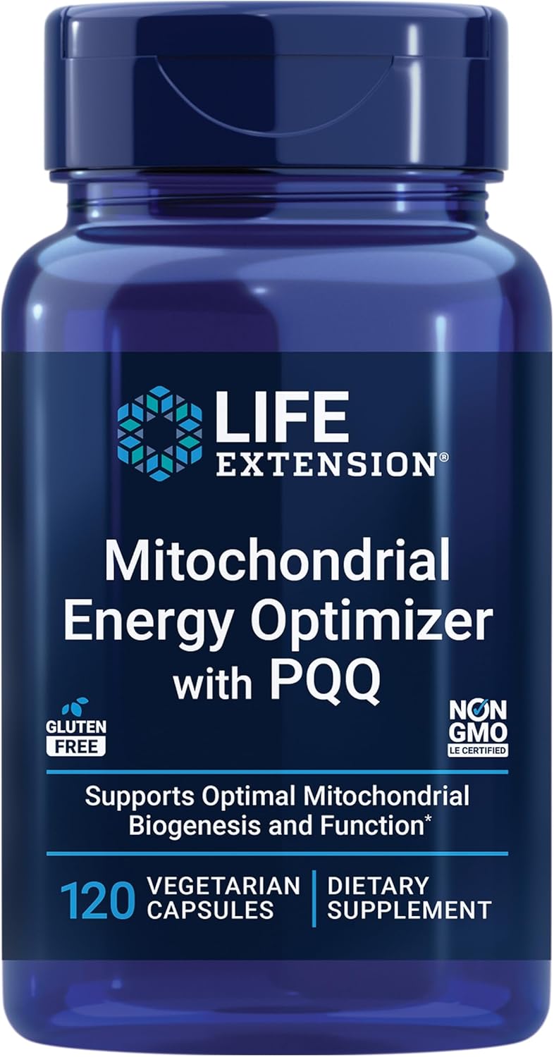 Mitochondrial Energy Optimizer With PQQ – Life Extension (120 Cápsulas)