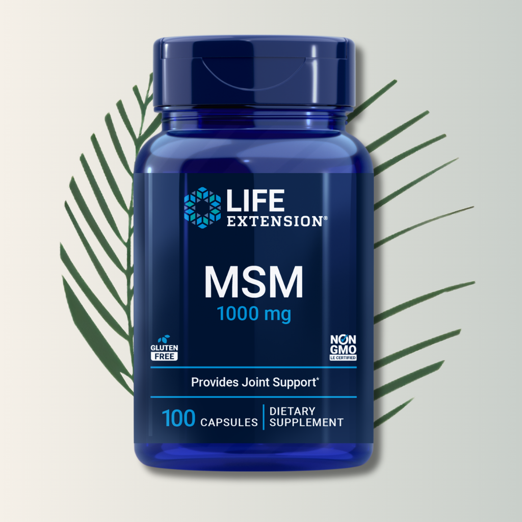 MSM 1000 Mg – Life Extension (100 Cápsulas)