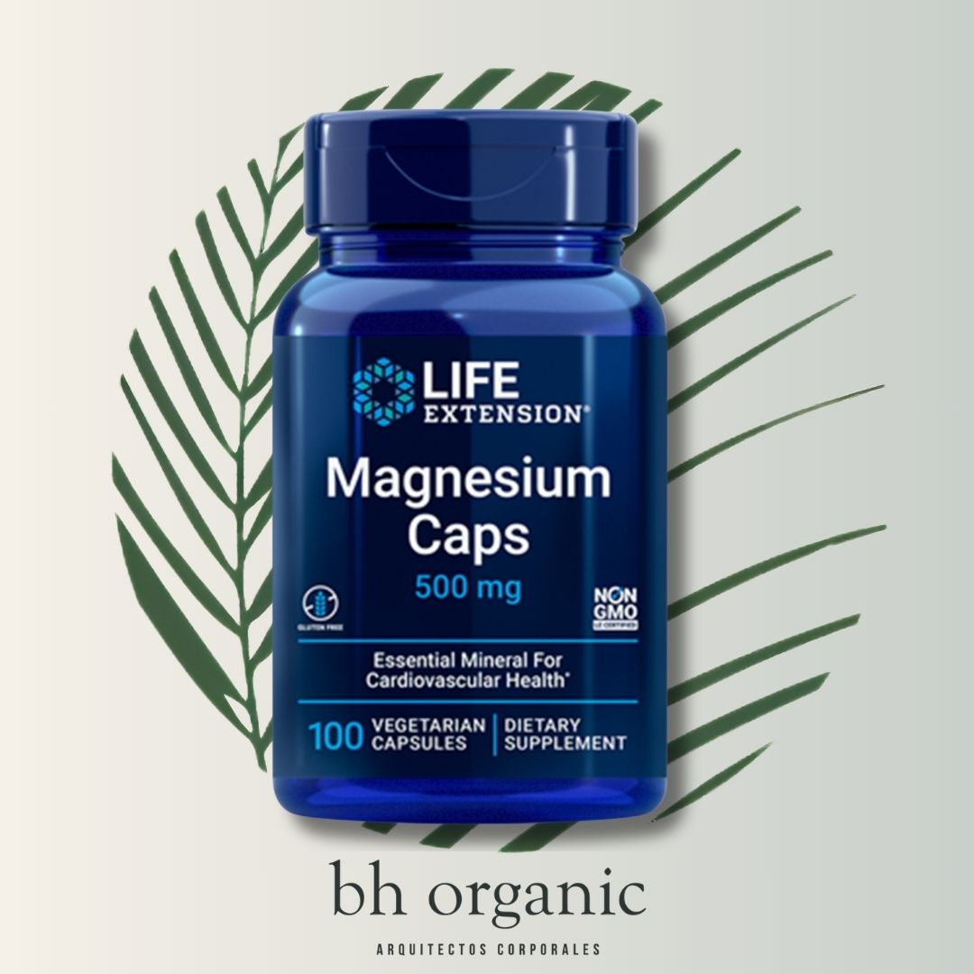 Magnesio Caps 500 Mg – Life Extension (100 Cápsulas)