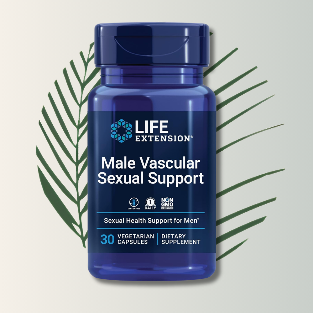 Male Vascular Sexual Support 30 vegetarian capsules