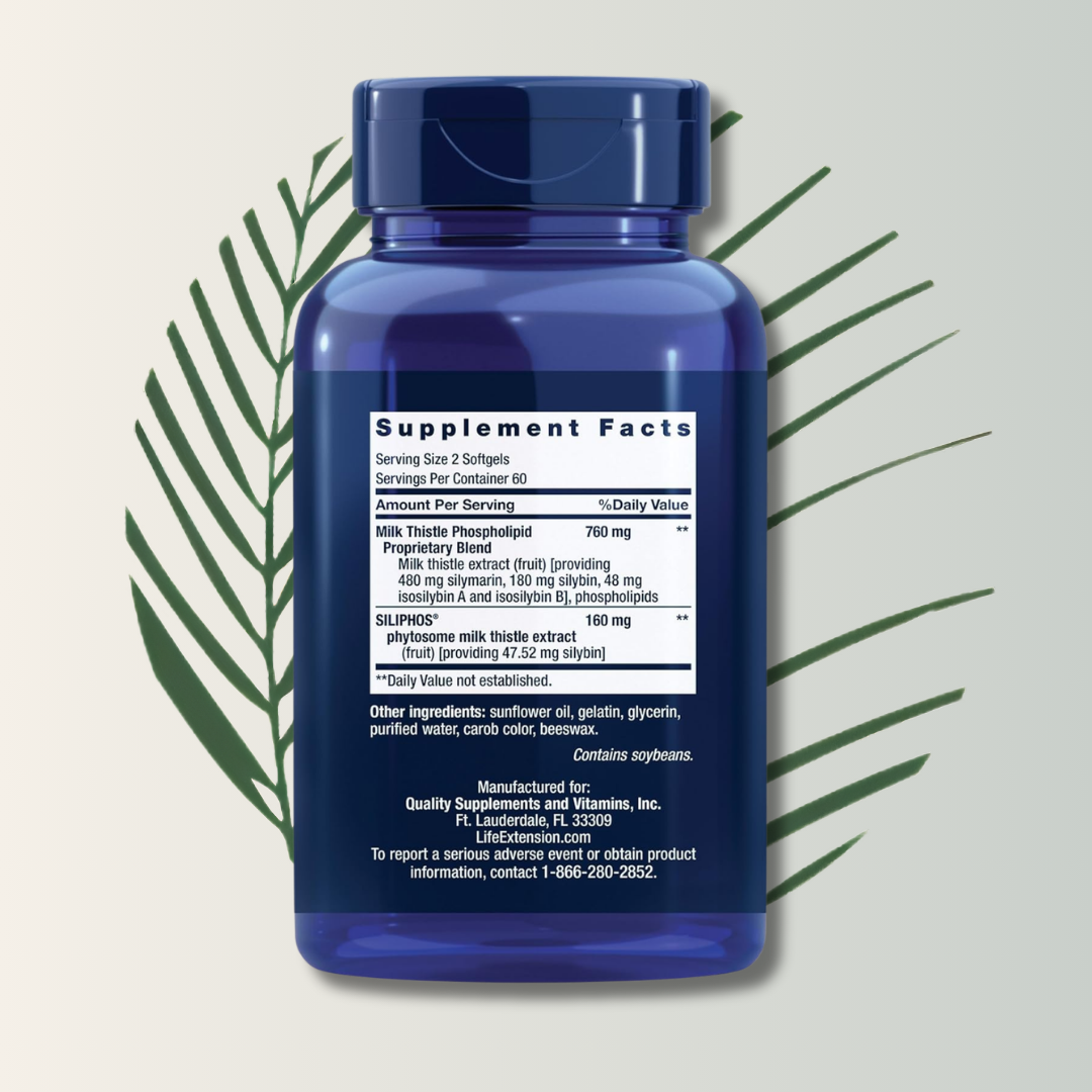 Milk Thistle 120 Softgels | Life Extension