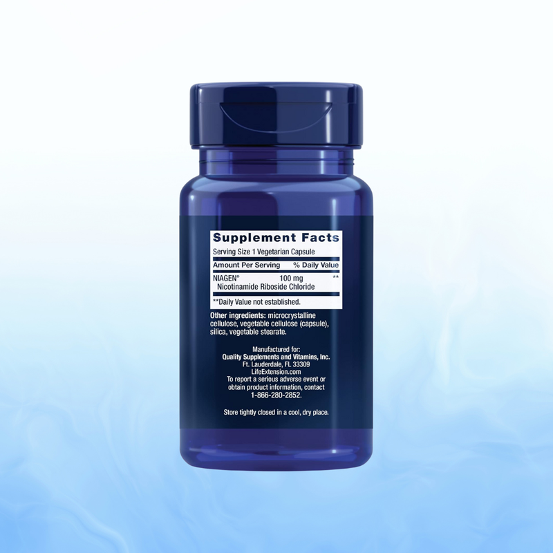 NAD+ Cell Regenerador 100 MG 30 Caps | Life Extension