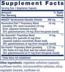 NAD+ Cell Regenerador y Resveratrol Elite 30 Caps | Life Extension