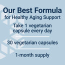 NAD+ Cell Regenerador y Resveratrol Elite 30 Caps | Life Extension