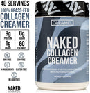 Naked Collagen Creamer Caramelo 540g - 40 Porciones | Con MCT | Sabor Natural | bhorganic