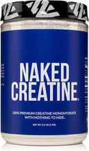 Naked Creatine Monohidrato Puro 1KG - 200 Porciones | Sin Sabores ni Aditivos | Máximo Rendimiento Deportivo | bhorganic