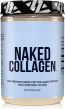 Naked Collagen Péptidos de Colágeno Bovino 567g - 60 Porciones | Sin Sabor | bhorganic