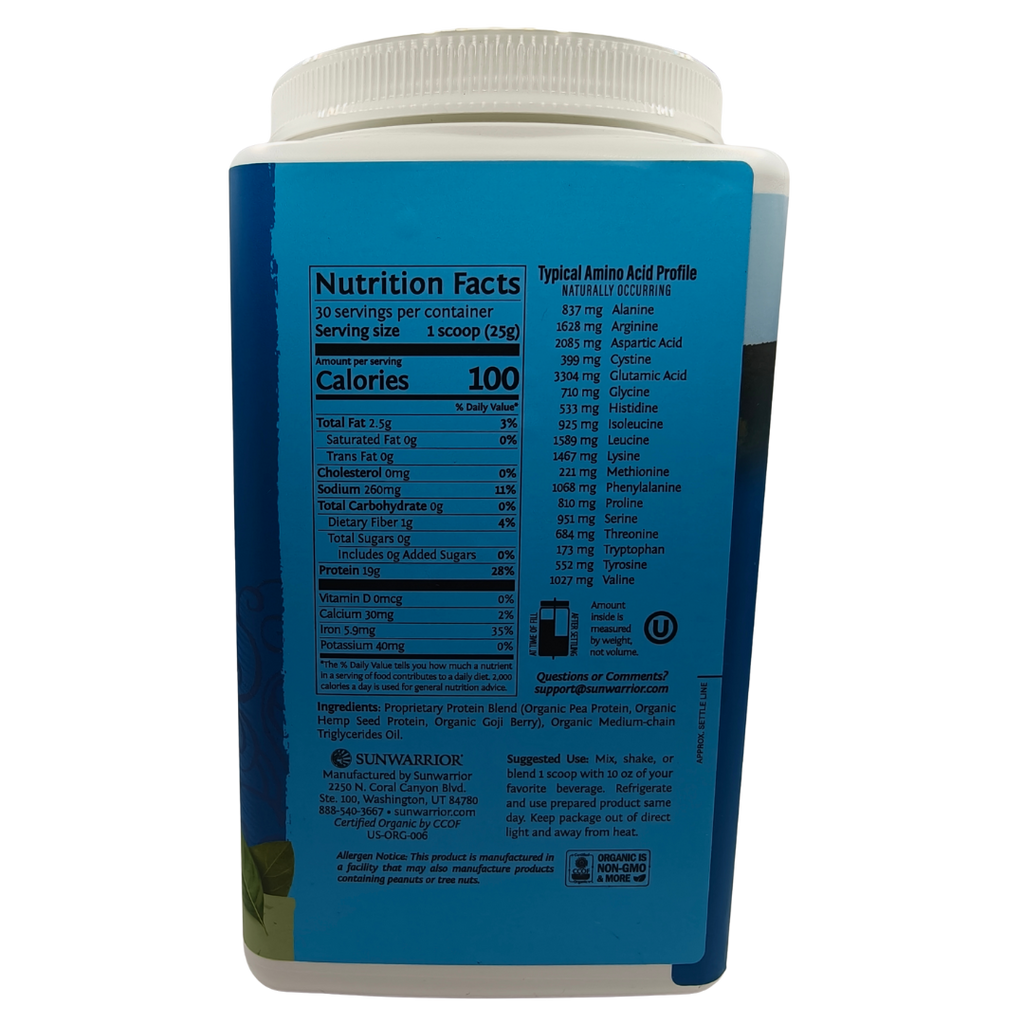Sunwarrior Blend Natural 750 G