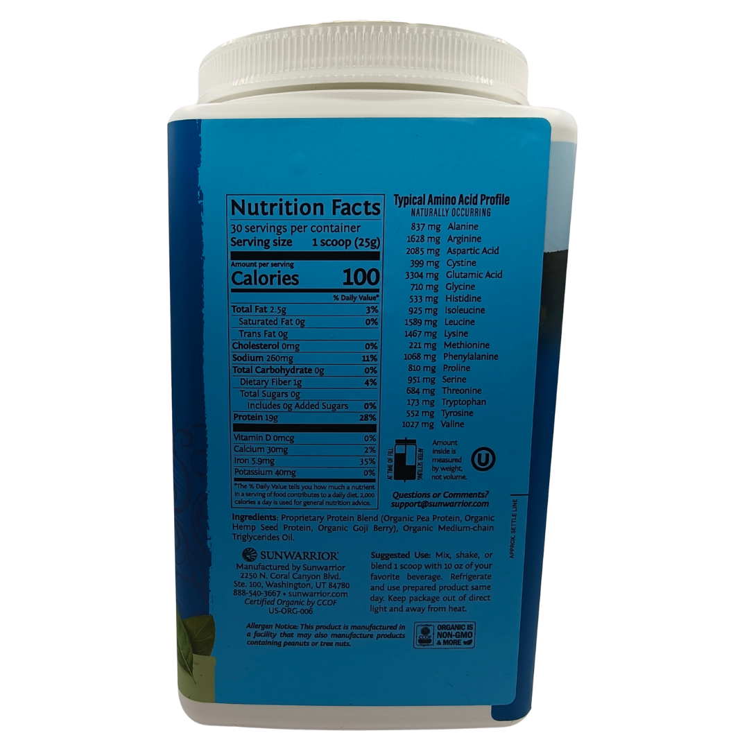 Sunwarrior Blend Natural 750 G