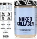 Naked Collagen Péptidos de Colágeno Bovino 567g - 60 Porciones | Sin Sabor | bhorganic