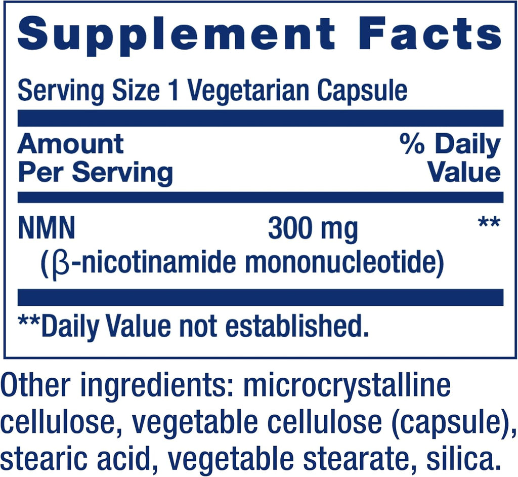 NMN NAD Cell Support 90 caps - Life Extension | Energía Mitocondrial | bhorganic