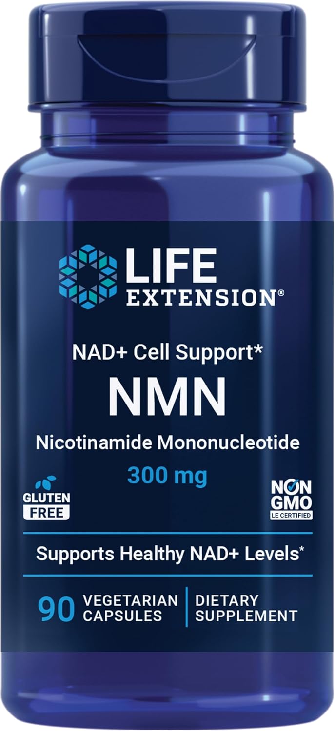 NMN NAD Cell Support 90 caps - Life Extension | Energía Mitocondrial | bhorganic