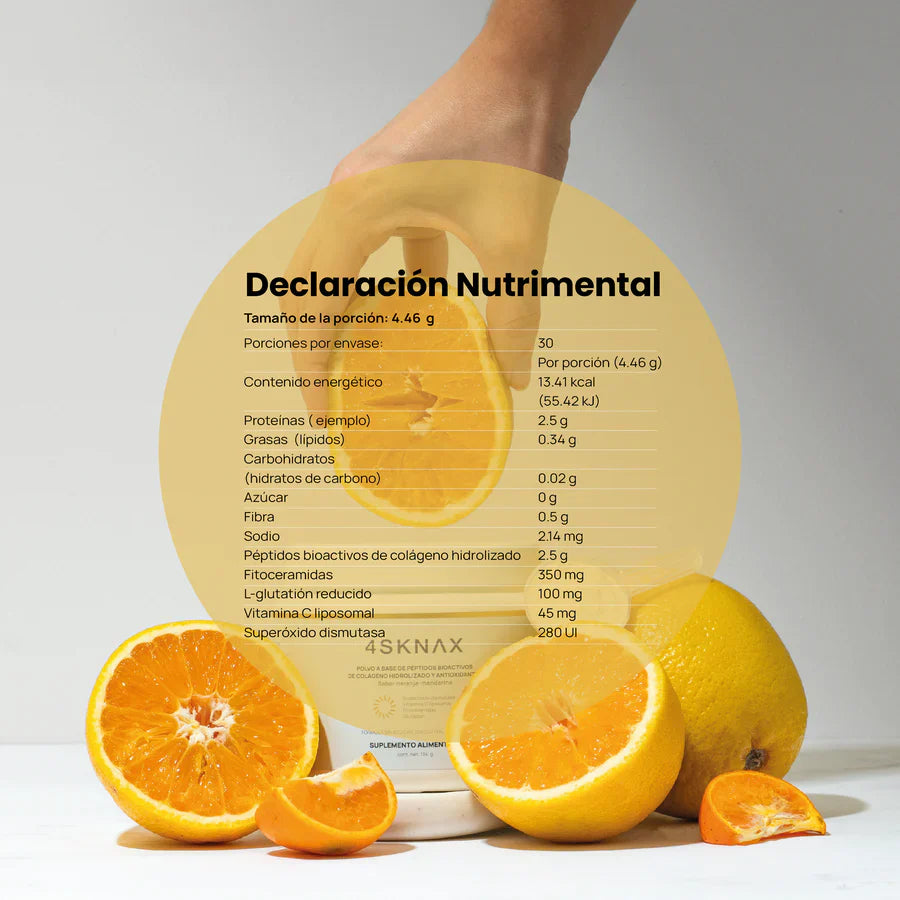 Collagen 4 Sknax Ela Nutrition - 134g | Péptidos de Colágeno | Belleza y Articulaciones | bhorganic
