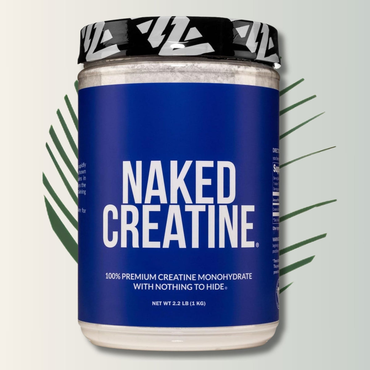Naked Creatine Monohidrato Puro 1KG - 200 Porciones | Sin Sabores ni Aditivos | Máximo Rendimiento Deportivo | bhorganic