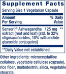 Optimized Ashwagandha 60 vegetarian capsules LIFE EXTENSION