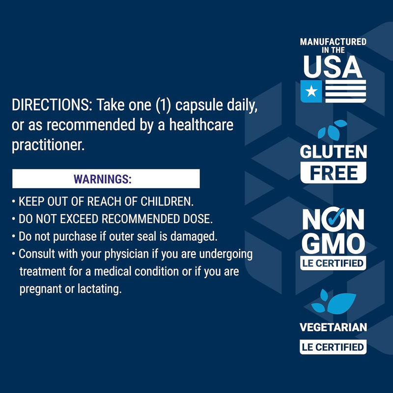 PQQ Pyrroloquinoline Quinone 20mg Life Extension - 30 Cápsulas Vegetarianas | Energía Mitocondrial | bhorganic