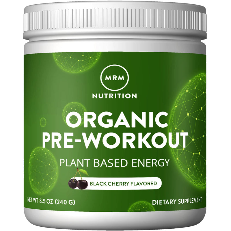 PRE ENTRENO ORGANICO BLACK CHERRY 240 G