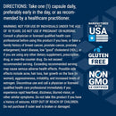 Pregnenolone 100mg Life Extension - 100 Cápsulas | Precursor Hormonal | Bienestar Cognitivo | bhorganic