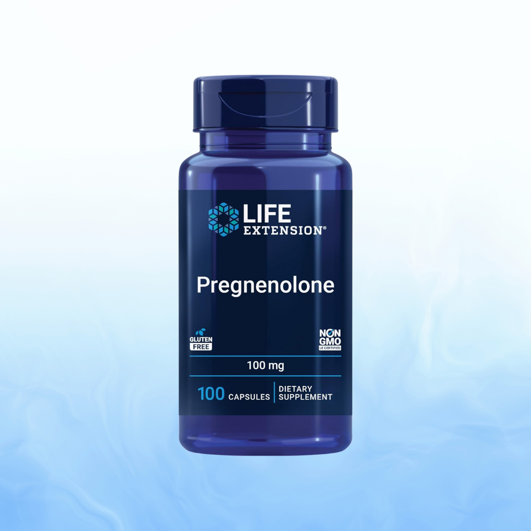 Pregnenolone 100mg Life Extension 100 Cápsulas