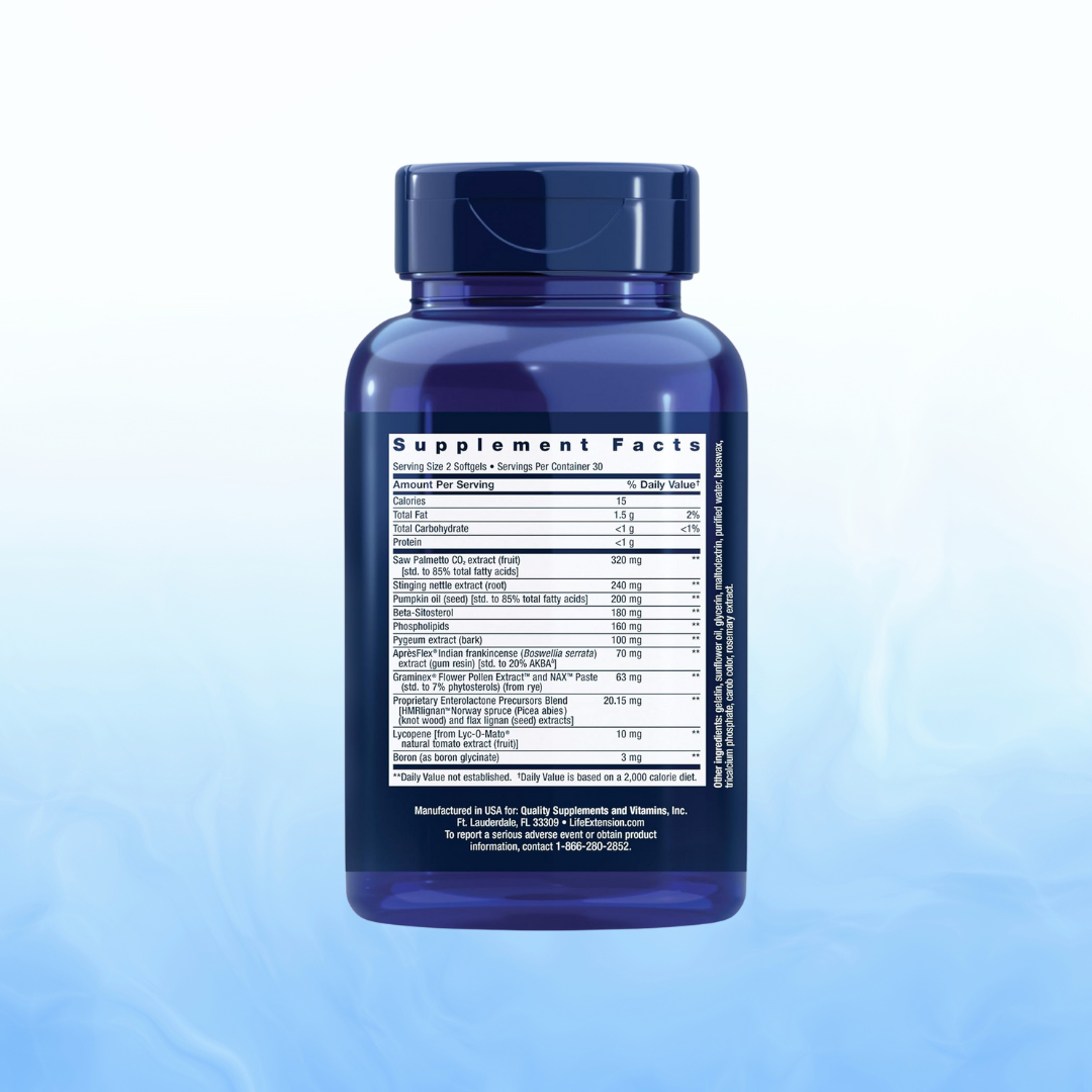 Ultra Prostate – Life Extension (60 Cápsulas Blandas)